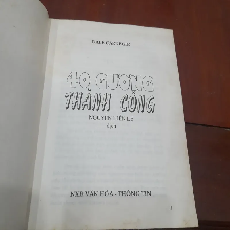 Dale Carnegie - 40 GƯƠNG THÀNH CÔNG (Nguyễn Hiến Lê dịch) 602889