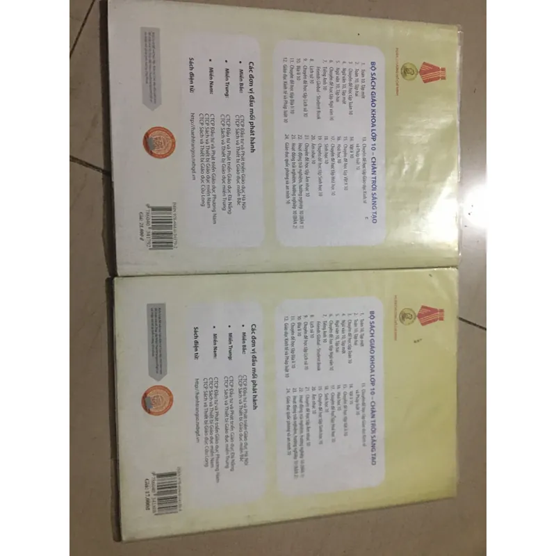 Sách Giáo khoa toán 10 chân trời sáng tạo tập 1 tập 2  564497