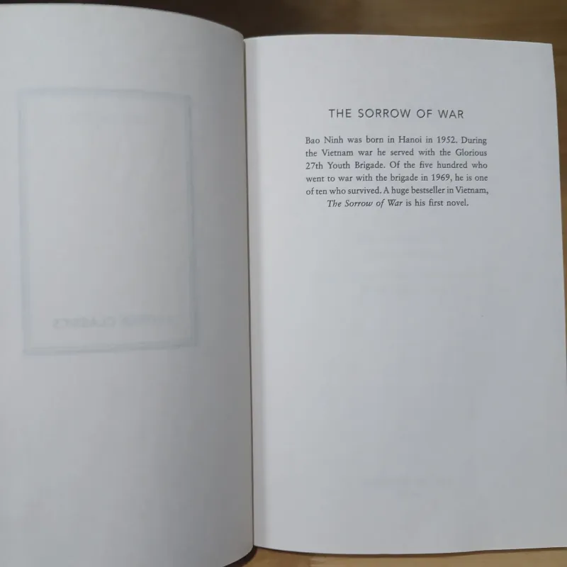 The Sorrow Of War - Bao Ninh 297616