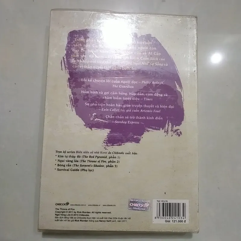 Sách Cũ - Ngai Vàng Lửa 1023977