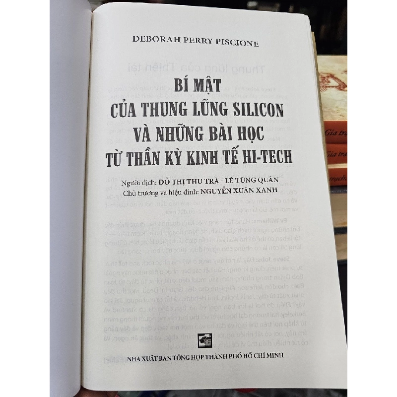 BÍ MẬT CỦA THUNG LŨNG SILICON - DEBORAH PERRY PISCIONE 271037