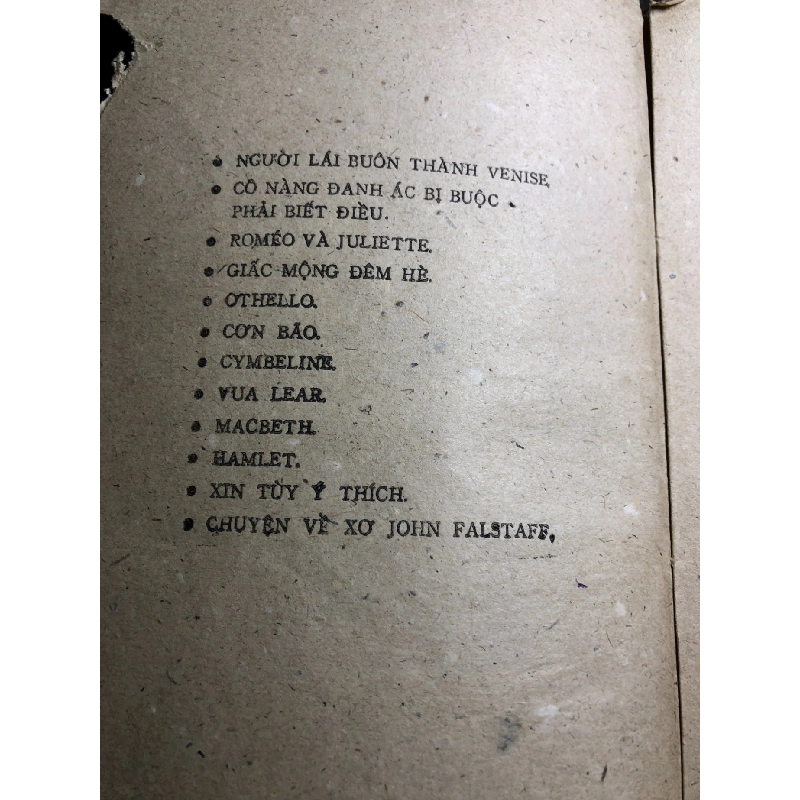 Người Lái Buôn Thành Venise mới 50% ố vàng, rách trang lẫn bìa 1986 Shakespeare HPB0906 SÁCH VĂN HỌC 914811