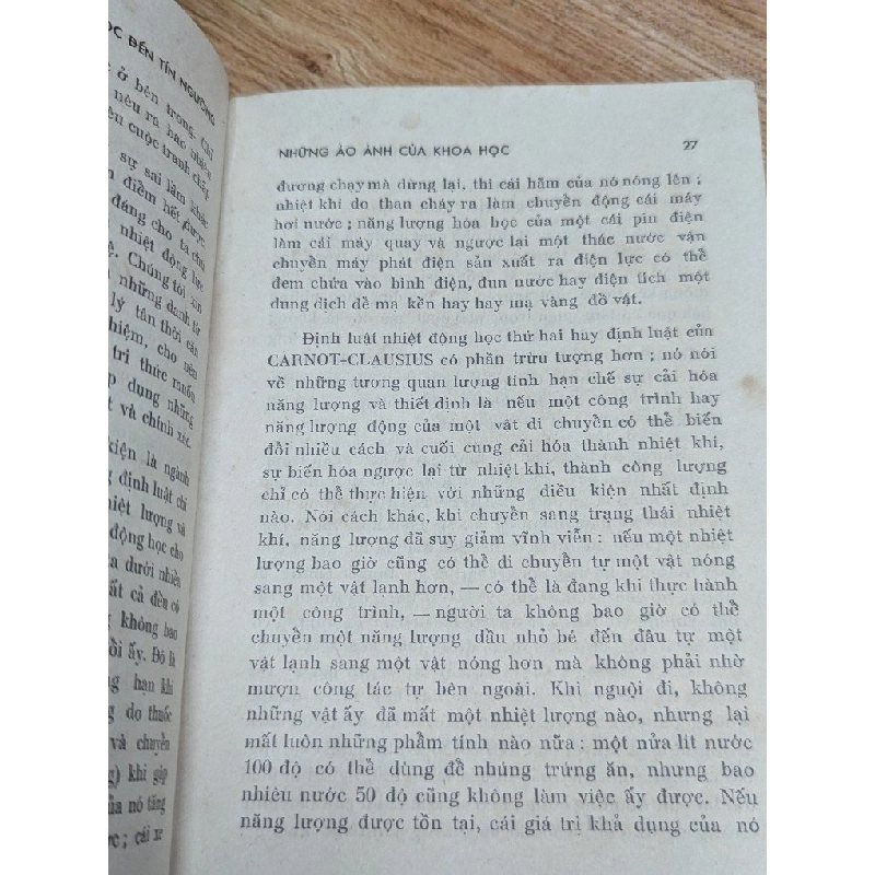 TỪ KHOA HỌC ĐẾN TÍNH NGƯỠNG - PIERRE LECOMTE DE NOUY ( BẢN DỊCH CỦA NGUYỄN HỮU TRỌNG ) 324635