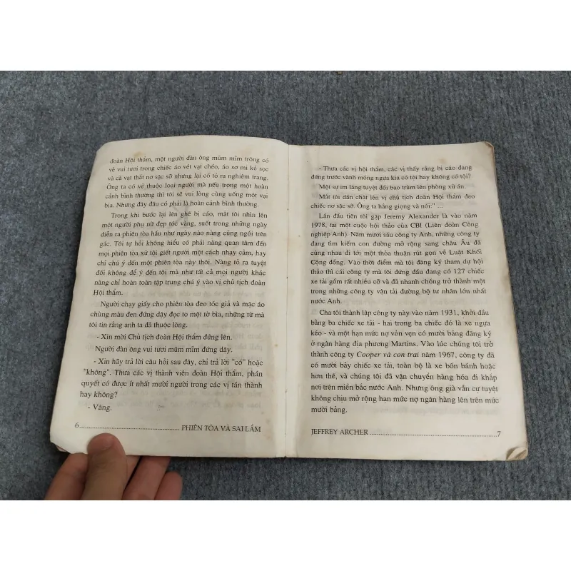 KHẨU VỊ ĐÀN ÔNG - JEFFREY ARCHER 574363