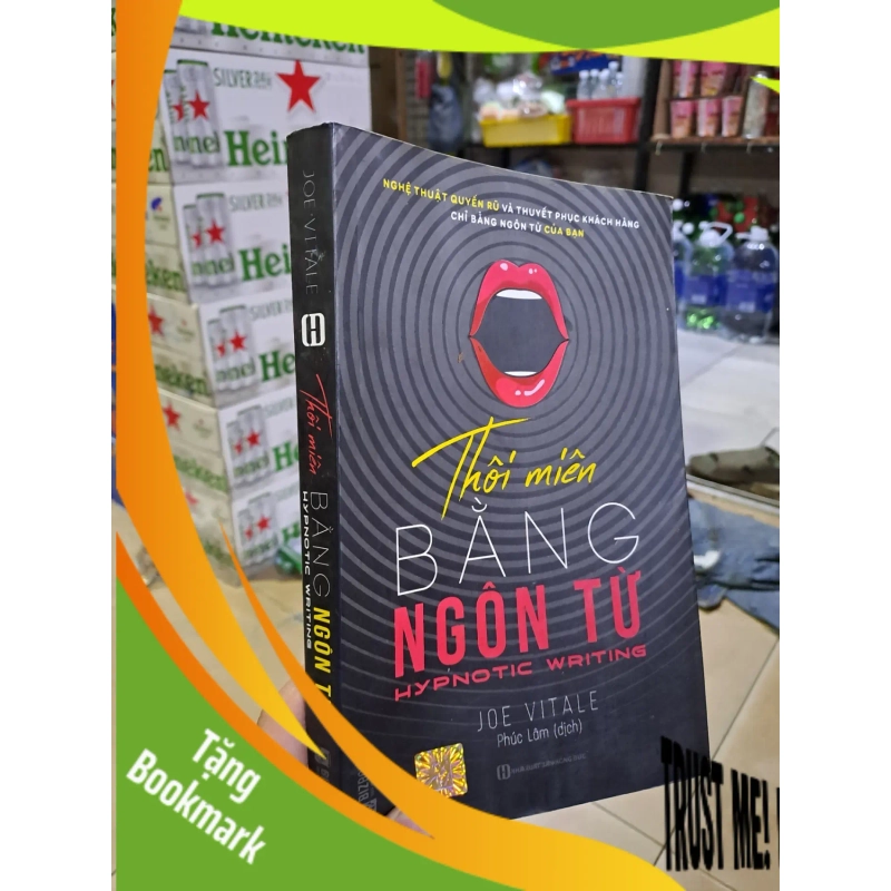 (TẶNG BOOKMARK) Thôi miên bằng ngôn từ Joe Vitale mới 90% 2019 RBK0308 MARKETING KINH DOANH 953362