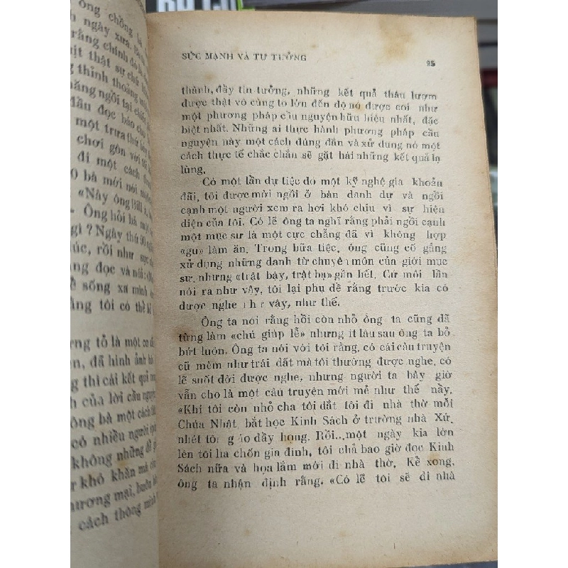 SỨC MẠNH VÀ TƯ TƯỞNG - NORMAN VINCENT PEALE 140735