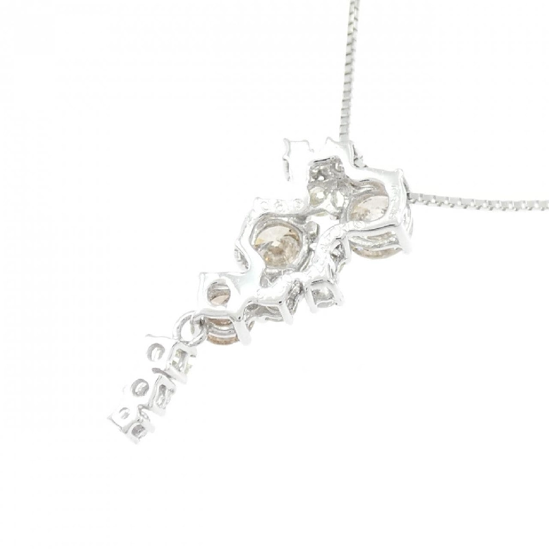 K18WG Dây chuyền kim cương 1.221CT - Hàng hiệu Chính hãng 857908