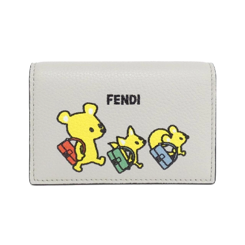 【Sản phẩm chưa sử dụng】Fendi SILVIA AND THE BAGUETTE 7M0222 AWXR Ví thẻ 623865