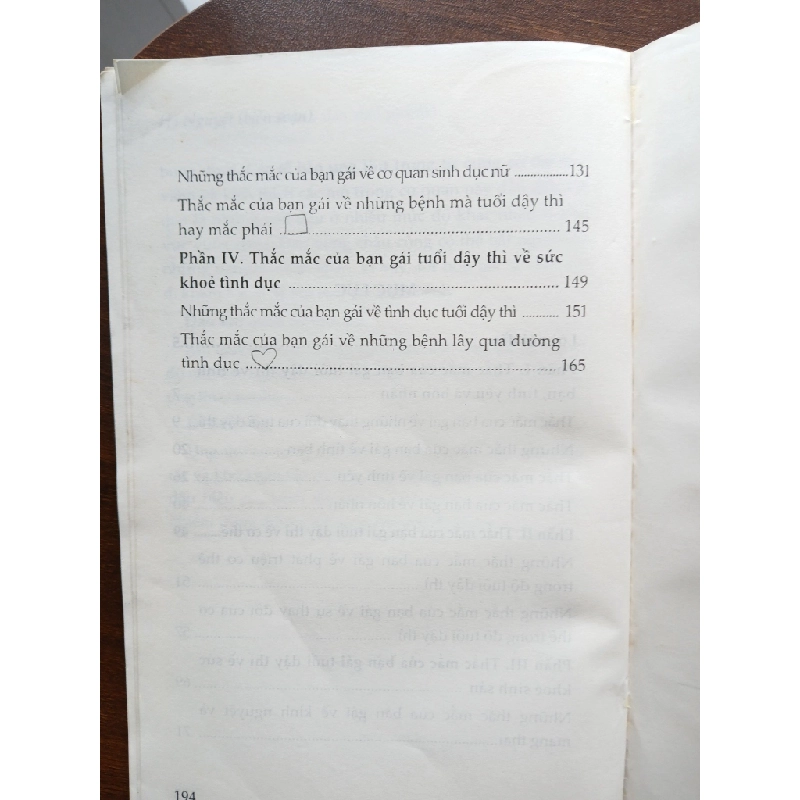 Những thắc mắc của bạn gái tuổi dậy thì - Hạ Nguyệt 537795