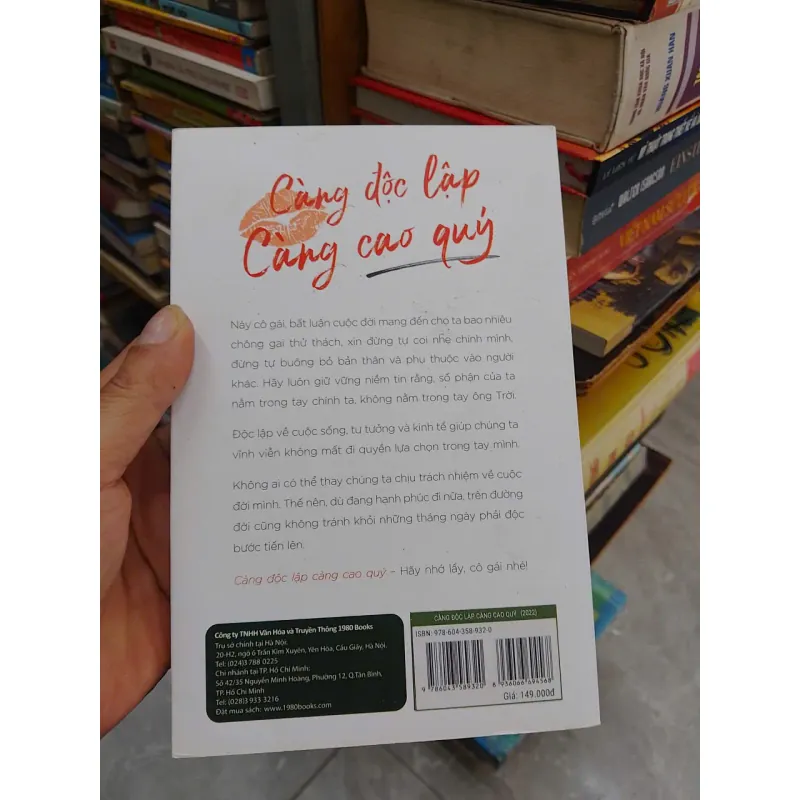 SÁCH CÀNG ĐỘC LẬP CÀNG CAO QUÝ (B1) 706039