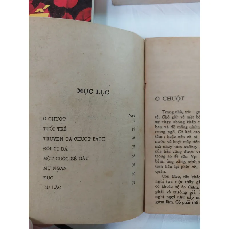 3 quyển - Tuổi Trẻ Hoàng Văn Thụ, Cái Áo Tế, O Chuột • Tác giả Tô Hoài 764269