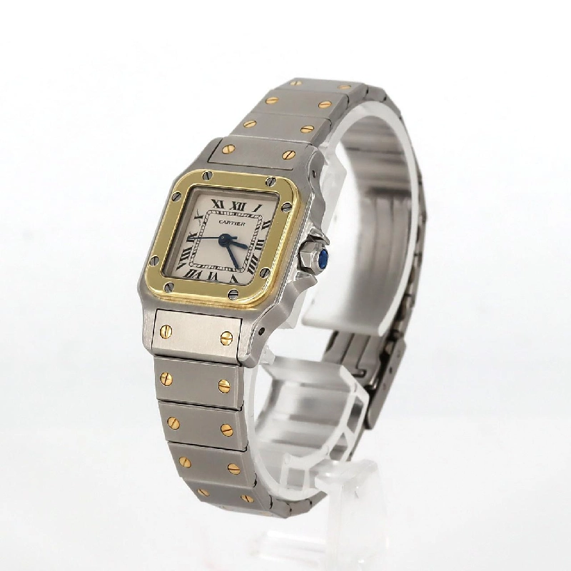 Cartier Santos SM Combi 82036283 SSxYG Tự động - Hàng hiệu Chính hãng 882256