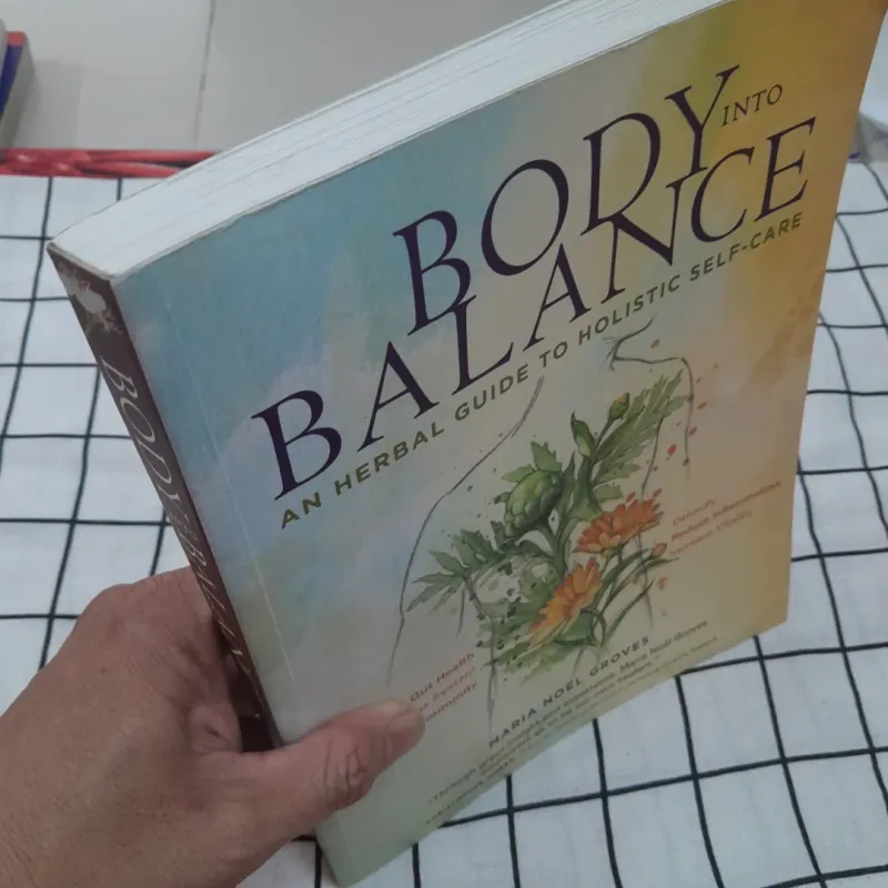 Sách màu t.Anh- CÂN BẰNG CƠ THỂ BẰNG THẢO MỘC- BODY BALANCE HERBAL GUIDE. Tg. M. Grove 706840