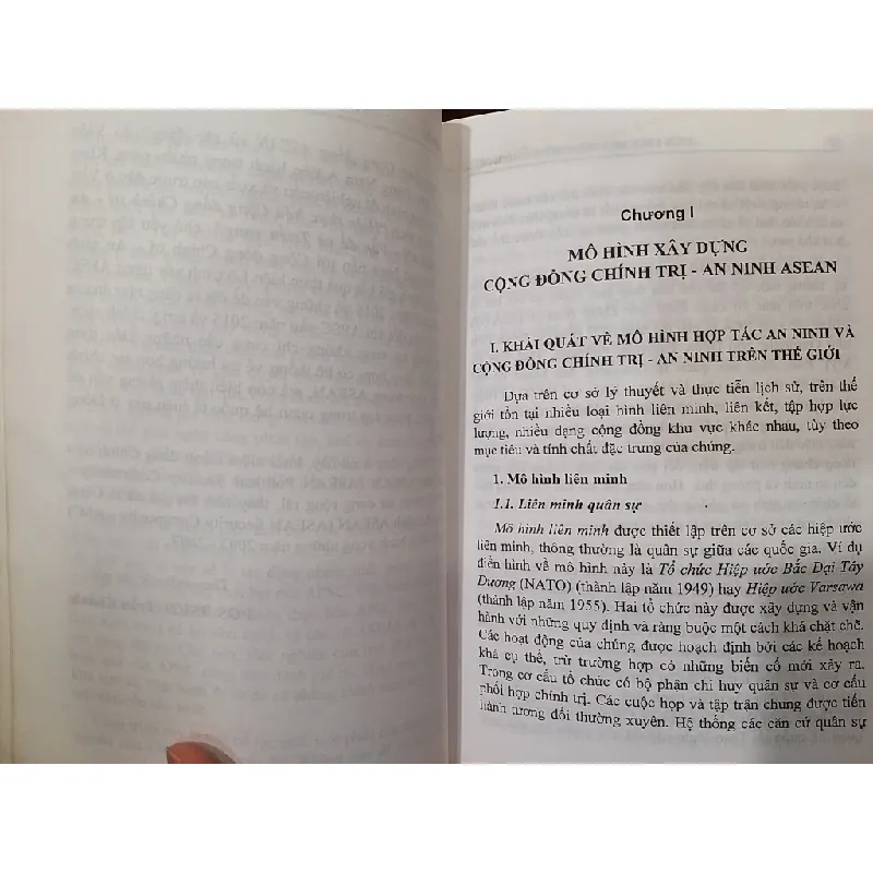 Hiện thực cộng đồng chính trị - an ninh Asean vấn đề và triển vọng - Trần Khánh 598461
