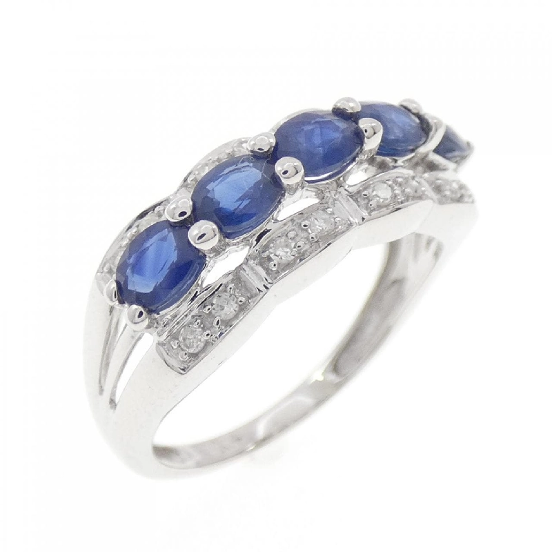 K14WG Nhẫn Sapphire - Hàng hiệu Chính hãng 850510