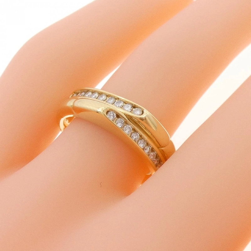 Nhẫn kim cương K18YG 0.22CT 669311