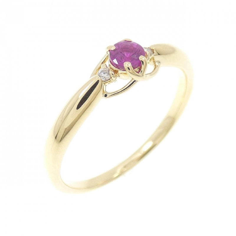 Nhẫn Ruby K18YG - Hàng hiệu Chính hãng 849070