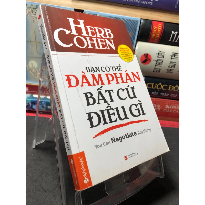 Bạn có thể đàm phán bất cứ điều gì 2014 mới 80% bẩn nhẹ Herb Cohen HPB2709 KỸ NĂNG 451112