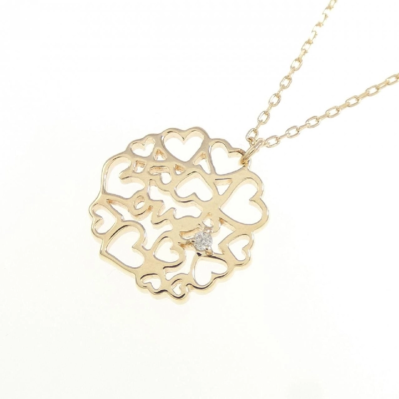 4゜C Hình trái tim Dây chuyền kim cương - Hàng hiệu Authentic 842939