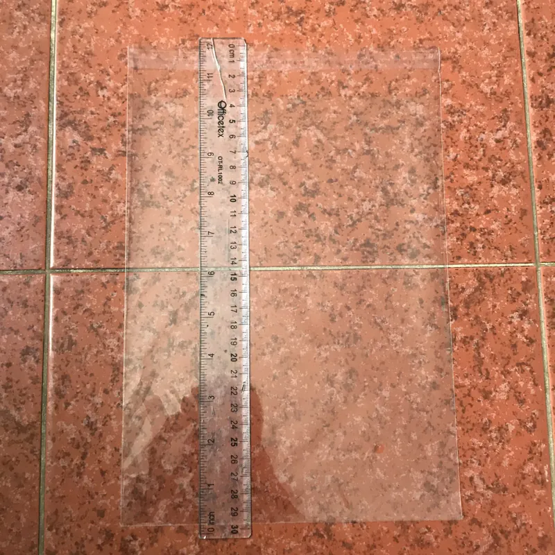 Túi opp dán miệng 25 cái size 20 x 29,8cm  573593