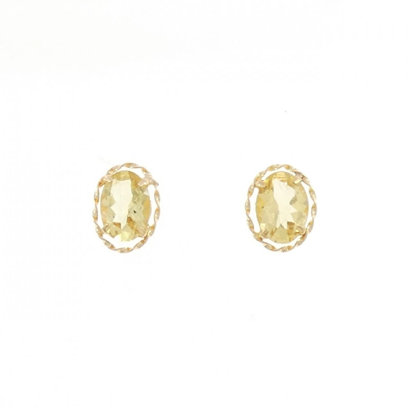 K18YG Beryl Bông tai - Hàng hiệu Chính hãng 867107