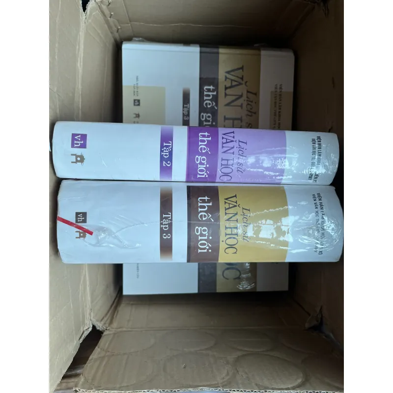 Lịch sử văn học thế giới tập 2-3 (bìa cứng) trung tâm nghiên cứu quốc học - sách mới 787263