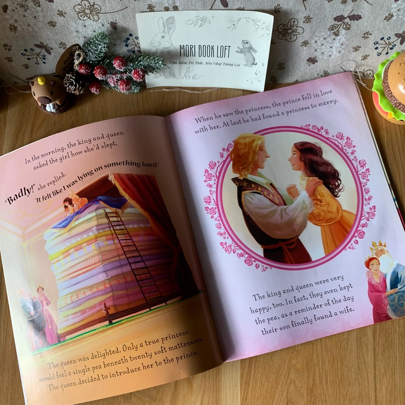 Sách tranh Sleeping Beauty and Other Classic Fairy Tales, Used, Picture Book For Kids 459533