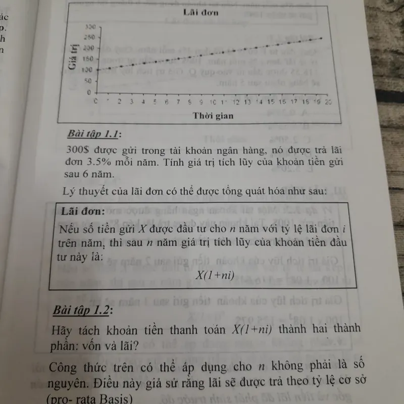Toán Tài Chính & Ứng dụng -Lý thuyết và bài tập. Thạc sỹ Ng. Văn Nông... 718992