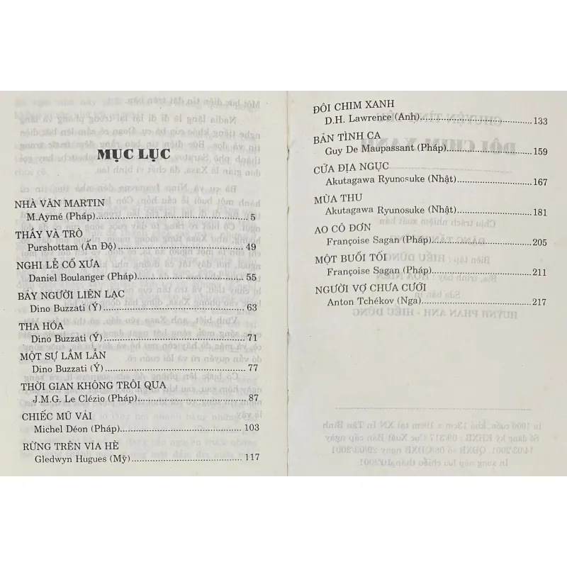 Combo truyện ngắn các tác giả nổi tiếng thế giới 1024502