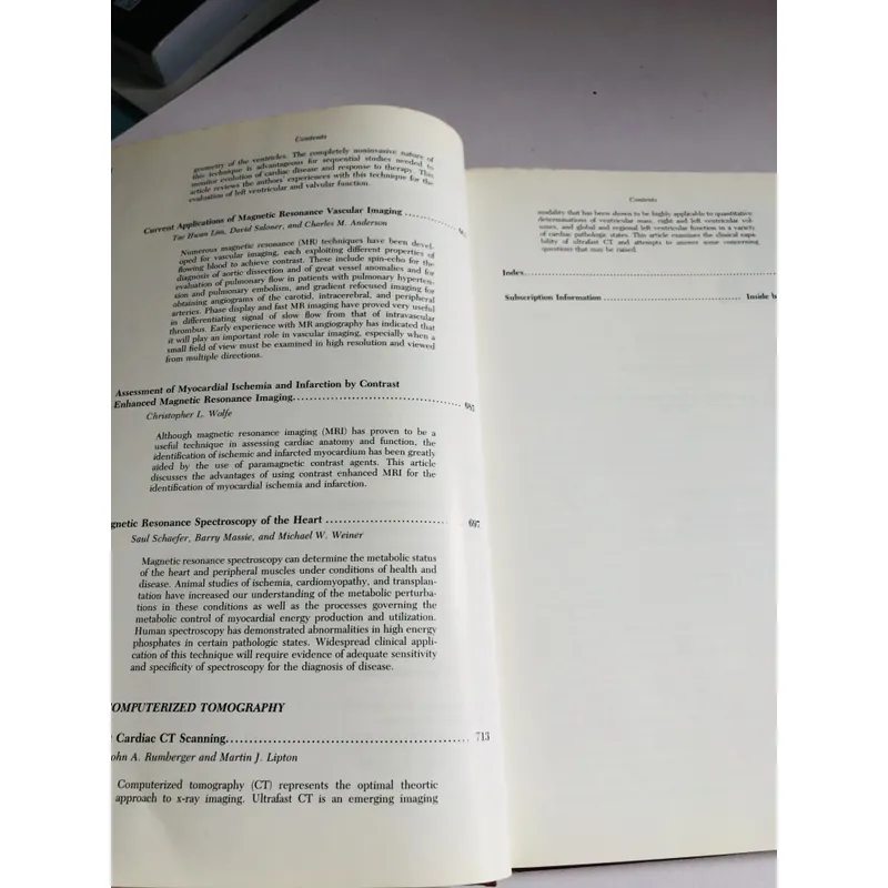 CARDIOLOGY CLINICS – cardiac imaging - BÌA CỨNG, KHỔ TO 697887