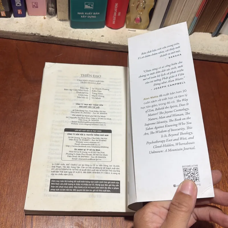 II Sách Triết Học: Thiền Đạo - Alan Watts - Hà Phi Nhi (Dịch) - 2015 789411