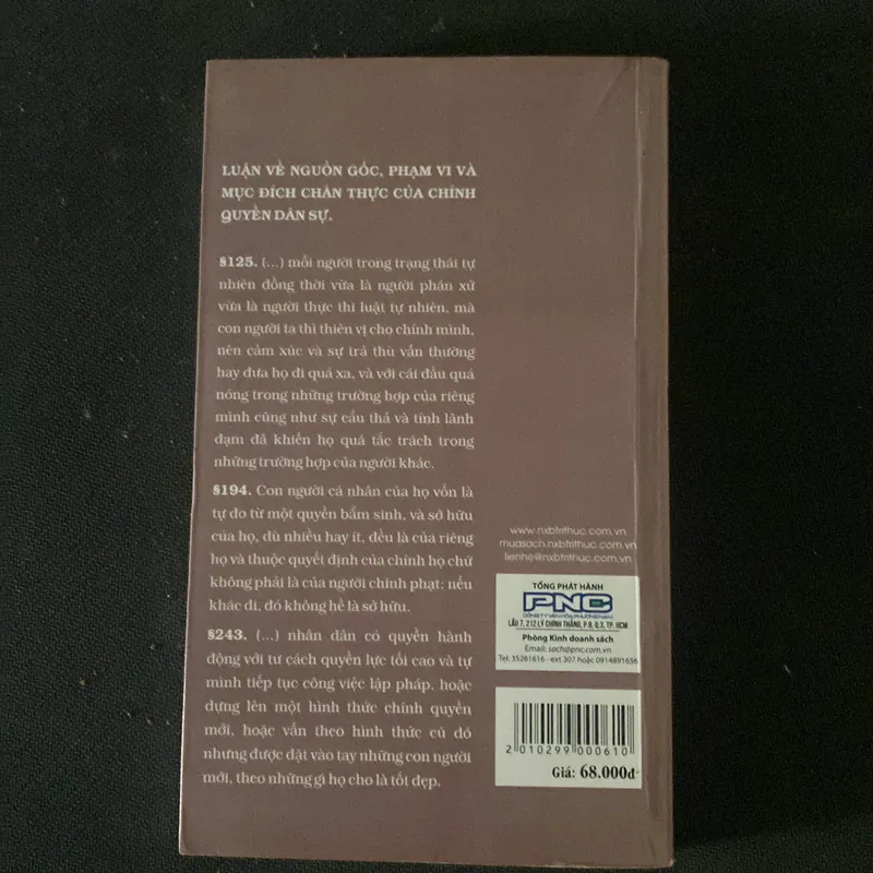 Khảo luận thứ 2 về chính quyền  639827