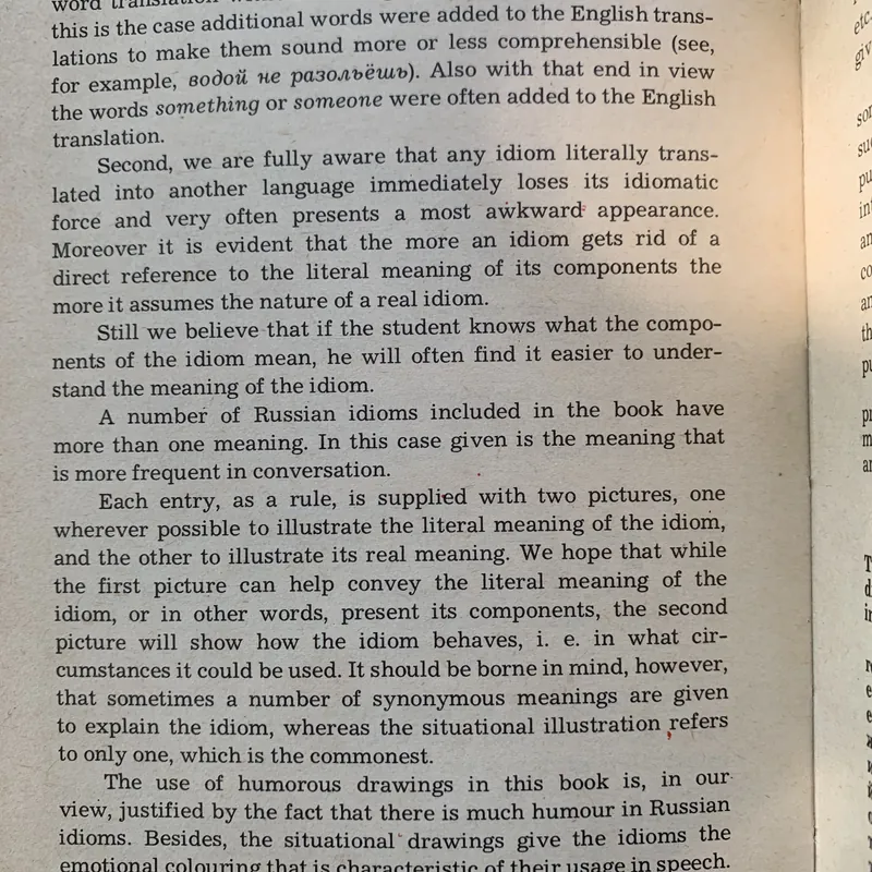 Sách học tiếng Nga: A BOOK OF RUSSIAN IDIOMS ILLUSTRATED, Tilman 3d stereotype edit 713165