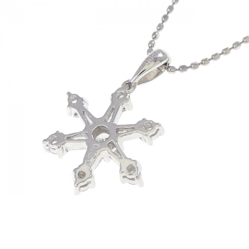 Dây chuyền kim cương Snowflake PT900/PT850 0.30CT - Hàng hiệu Chính hãng 861784