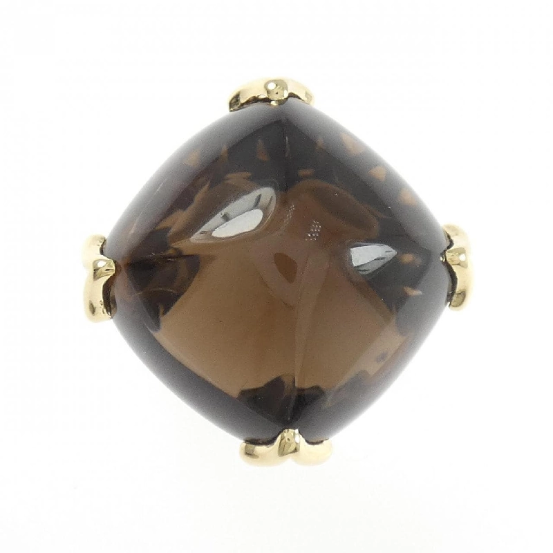 Nhẫn đá quý khói K18YG - Hàng hiệu Authentic 848790