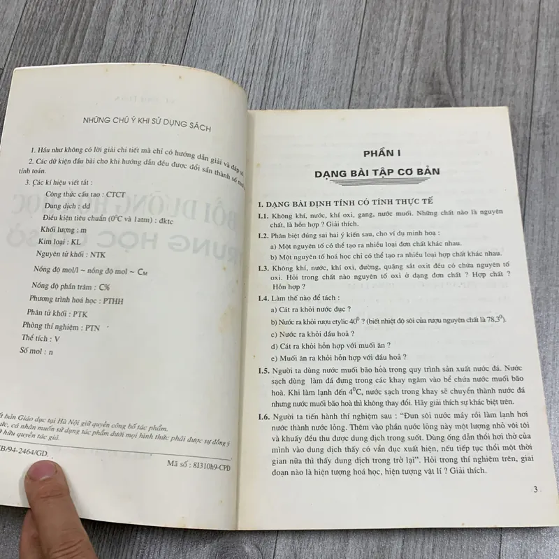 Bồi dưỡng hoá học trung học cơ sở. 3b5 717367