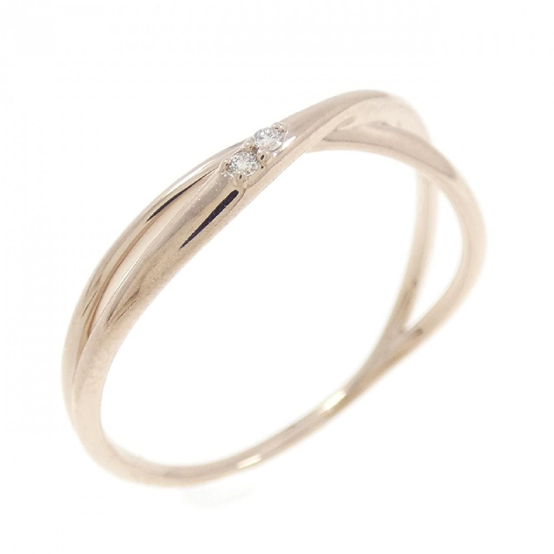 Nhẫn đính kim cương chéo lớp - Hàng hiệu Authentic 833491