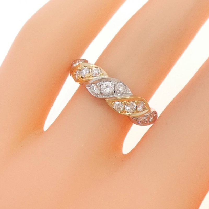 Nhẫn kim cương PT900/K18YG 0.50CT 670227