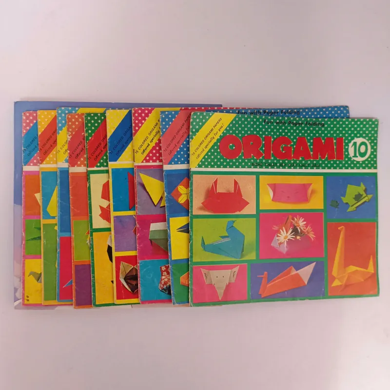 Origami - Nghệ thuật xếp giấy Nhật Bản (9 cuốn kèm cuốn giấy gấp) 926790