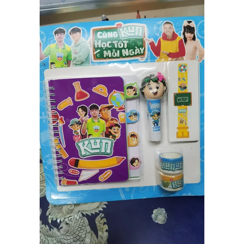 Bộ dụng cụ học tập siêu Kun - Hàng Khuyến mãi sữa Kun 995833