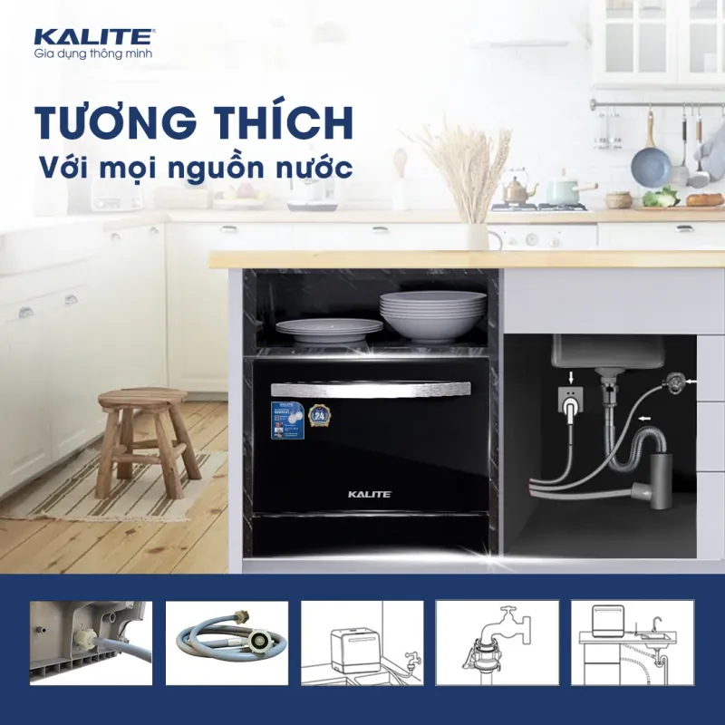 KDW9141 – Giải pháp rửa bát nhàn tênh cho gia đình đông người 735815