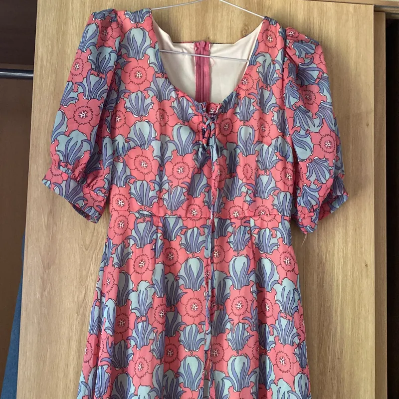 Đầm sự tiệc nữ vải voan hoa văn trẻ trung 1m2 1019236