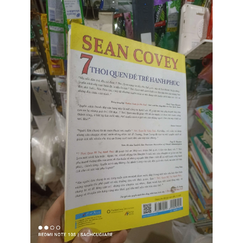 7 thói quen để trẻ hạnh phúc - Covey 2022 mới 90% Kỹ năng sống HCM2702 930232