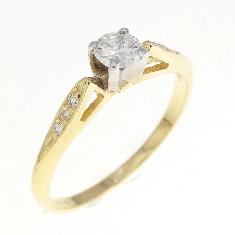 Nhẫn kim cương 750YG/750WG - Hàng hiệu Authentic 860445