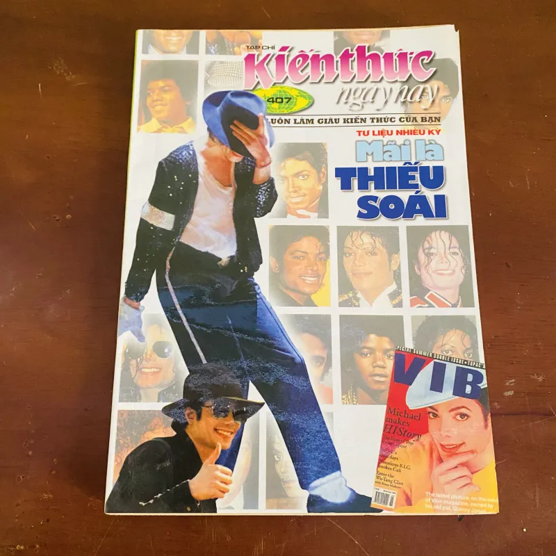 Tạp chí Kiến thức ngày nay, bìa ca sĩ Michael Jackson (1994) 990104