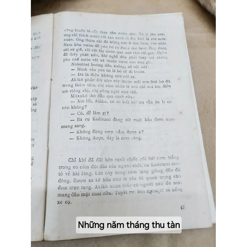 Văn học Nhật: NHỮNG NĂM THÁNG THU TÀN - Tác giả: Sawako Ariyoshi 705528