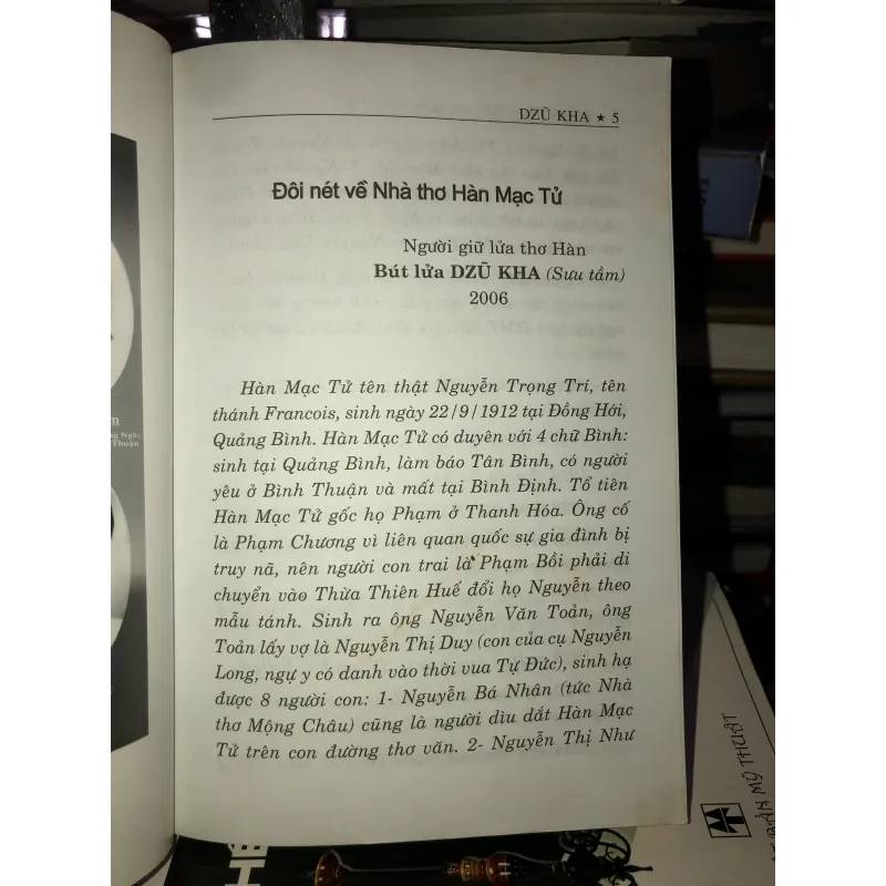 Hành trình đến với Hàn Mạc Tử - Dzũ Kha 1004296