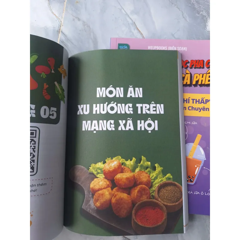 Combo 2 sách Công thức nấu ăn để tự mở nhà hàng, Hướng dẫn pha chế Trà sữa & Cà phê 606033