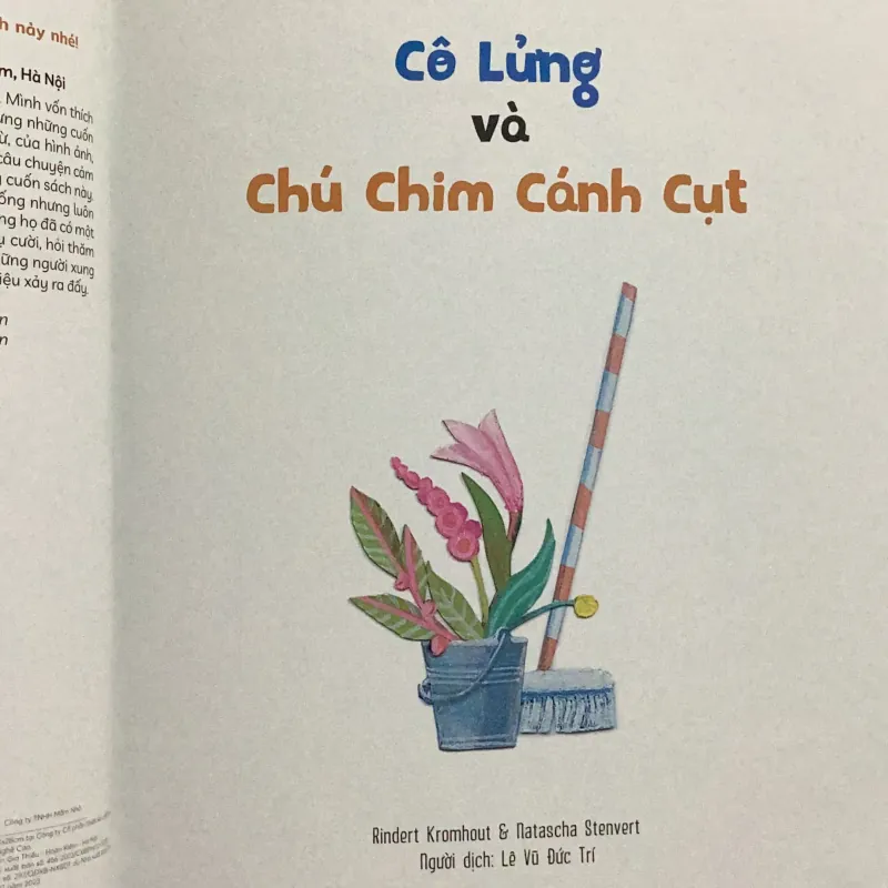 (Sách truyện cho bé) Cô Lửng và Chú Chim Cánh Cụt (Rinder Kromhout & Natascha Stenvert) 1021702