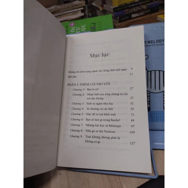 Sách: Sống chết mỗi ngày - TG: Yongey Mingyur Rinpoche (B2) 796729
